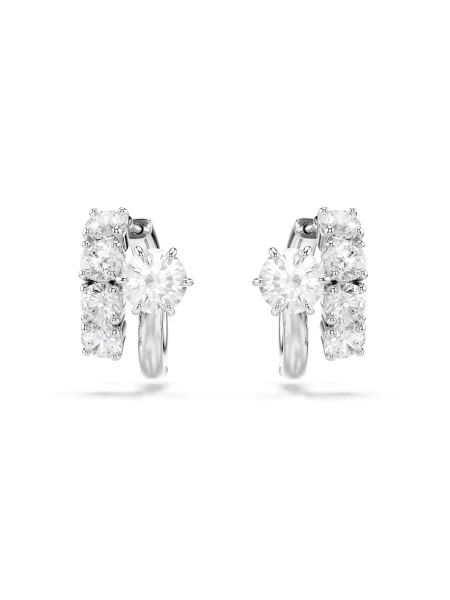 Swarovski náušnice dámske kovové so zirkónom MATRIX