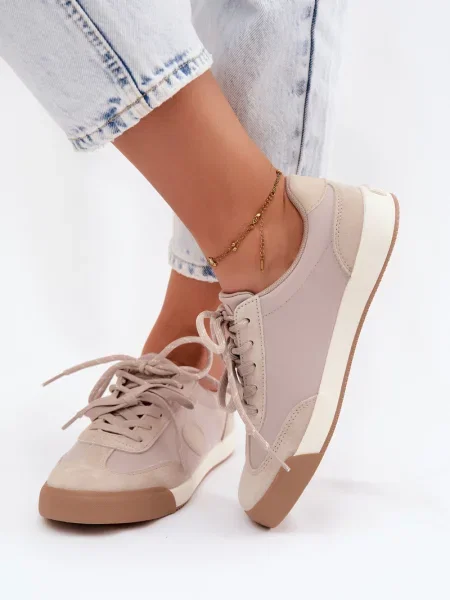 Teniși Big Star Shoes din piele maro