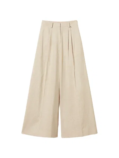 Pantaloni palazzo Twinset plisat
