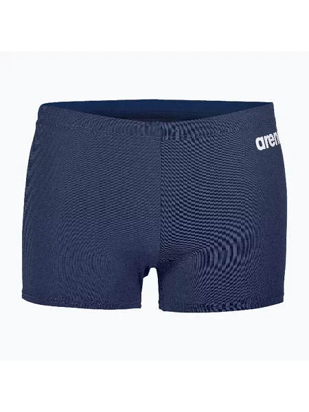 Боксерки за плуване Arena Team Swim Short Solid navy/white бяло