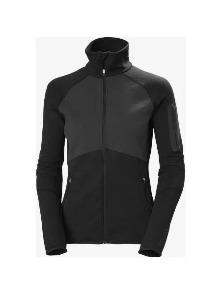 Kurtka pośrednia Helly Hansen Lifa Merino S czarna
