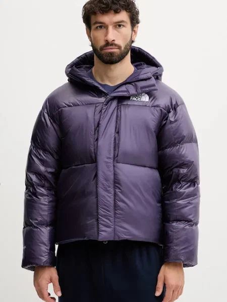 Пухено яке The North Face Pertex Down виолетово
