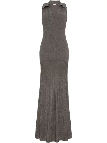 Rochie midi Adam Lippes gri