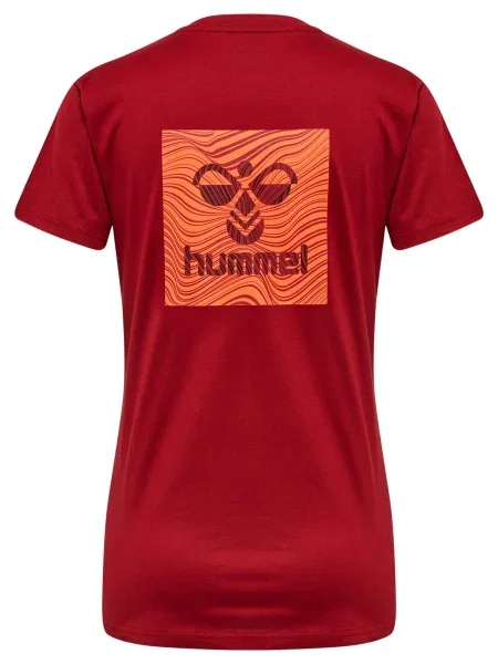 Hummel Funkčné tričko Offgrid svetlooranžová / karmínovo červená
