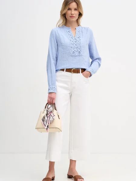 Mos Mosh блузка з льоном Evanda