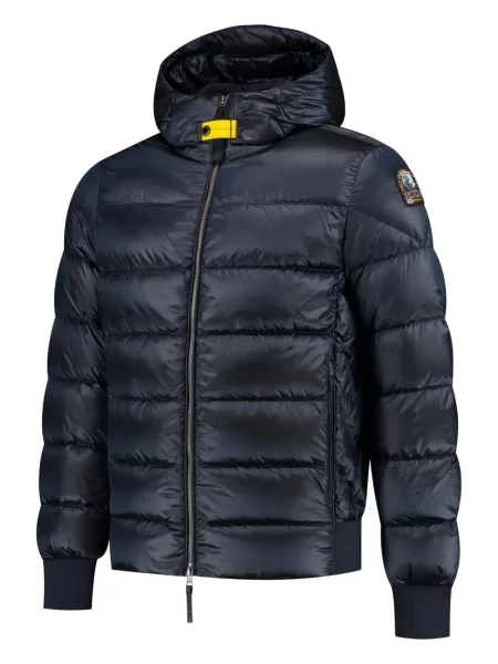 Palton Parajumpers cu glugă albastru
