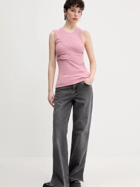 Топ Karl Lagerfeld Jeans рожевий