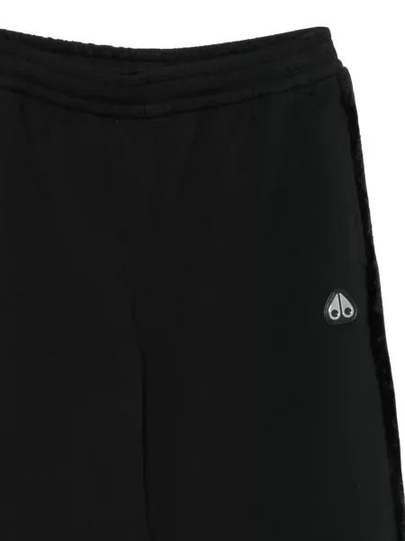 Pantaloni Moose Knuckles de catifea alergare negru