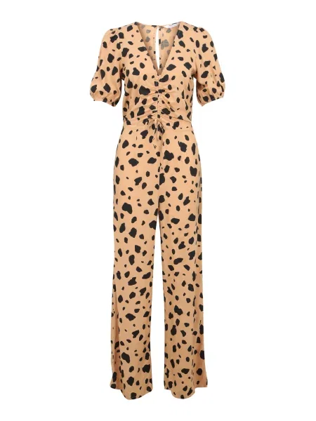 Dorothy Perkins Tall Kombinezon svijetlosmeđa crna