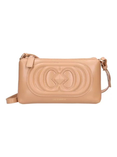 Torebka crossbody La Carrie beżowa