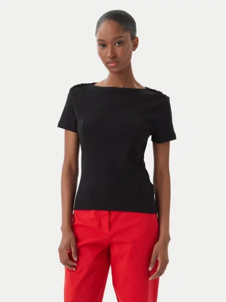 Тениска Tommy Hilfiger черно