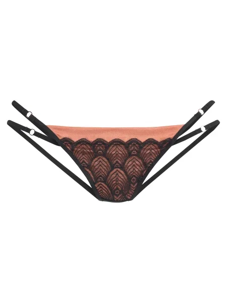 LASCANA Tanga roz negru