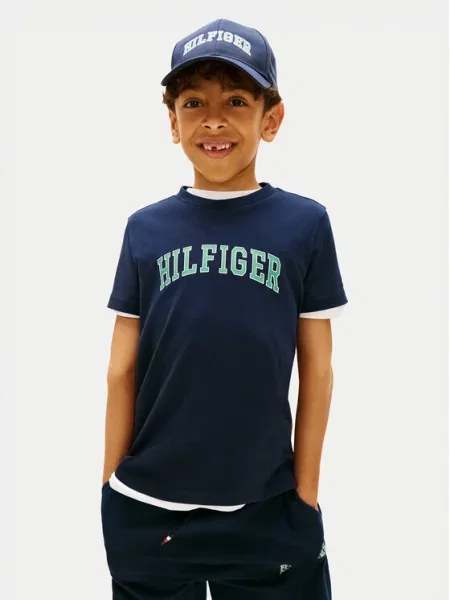 Tommy Hilfiger T-Shirt Σκούρο μπλε