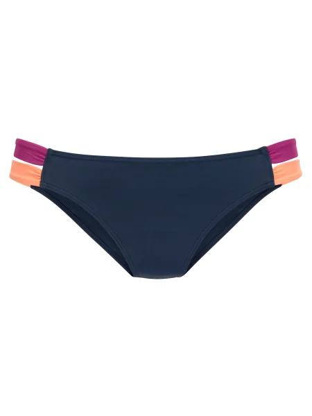 LASCANA ACTIVE Slip costum de baie noapte / lila / corai albastru