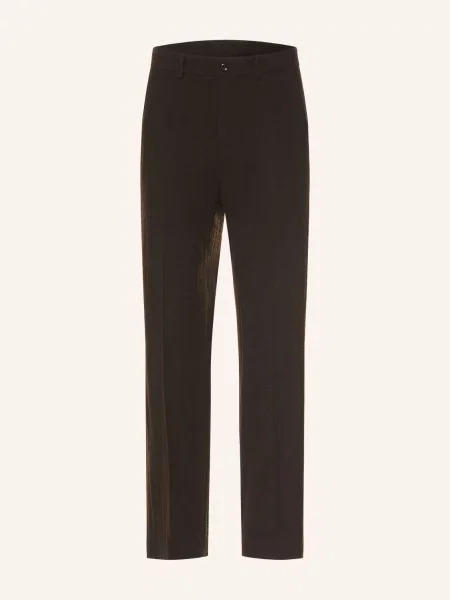 Strellson Spodnie Jordan Relaxed Fit braun