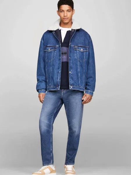 Завужені джинси Tommy Jeans сині