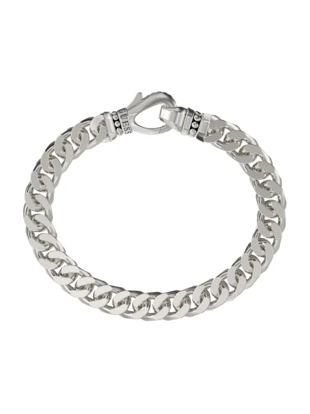 GUESS Náramok GRUMETTA' strieborná