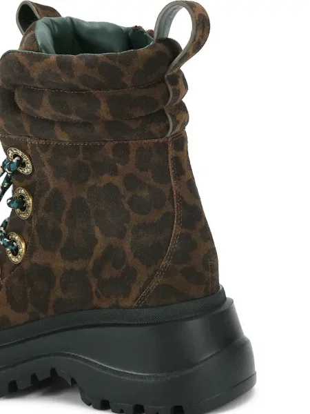 Замшевые ботинки Kurt Geiger London коричневые