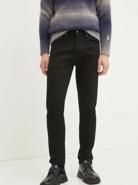Levi's Дънки SLIM TAPER черно