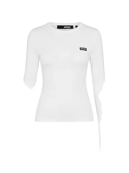 Lung tricou Rotate Birger Christensen alb