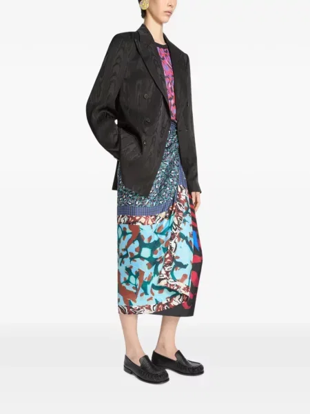 Sacou Dries Van Noten negru