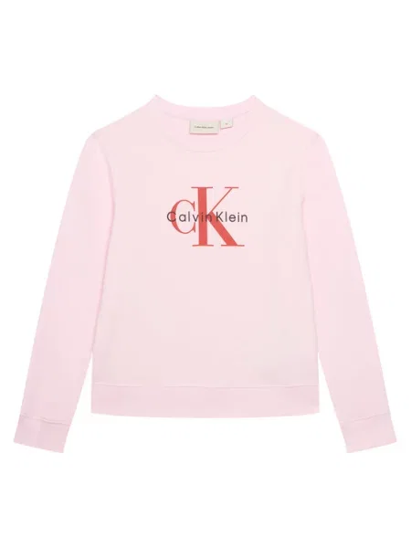 Calvin Klein Jeans Džemperis Monogram rožinė