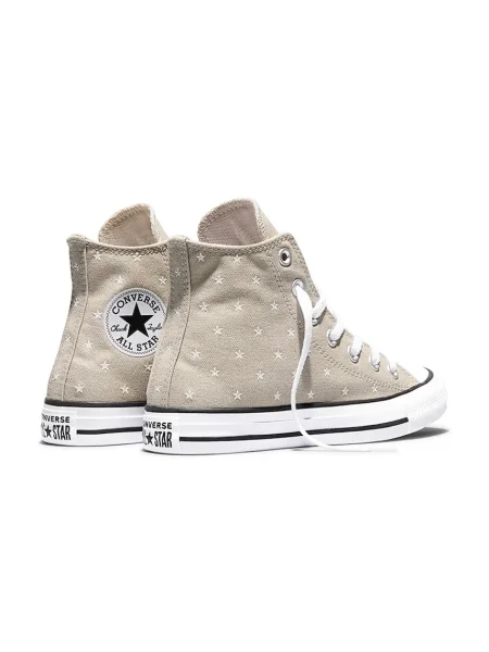 Pantofi Converse cu broderie bej