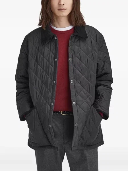 Geacă Barbour de catifea cord negru