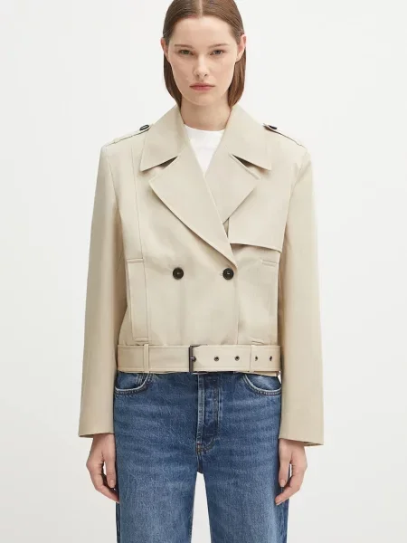 Anine Bing geacă de greer de tranzitie bej