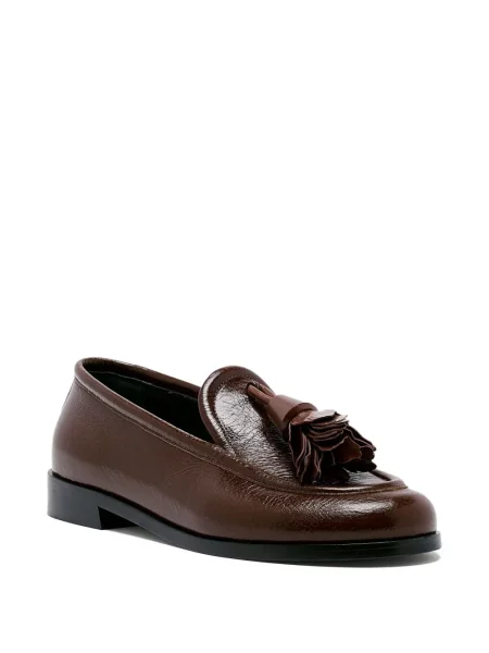 Pantofi loafer Proenza Schouler din piele maro
