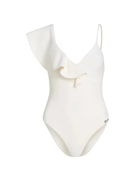 Karl Lagerfeld Costum de baie întreg fildeş