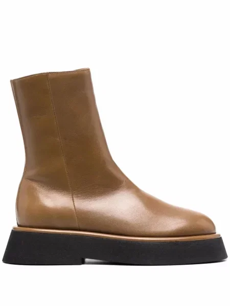 Botine Wandler din piele maro