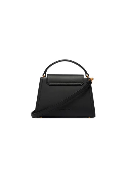 Karl Lagerfeld crossbody torbica usnjena K/SIGNATURE črna