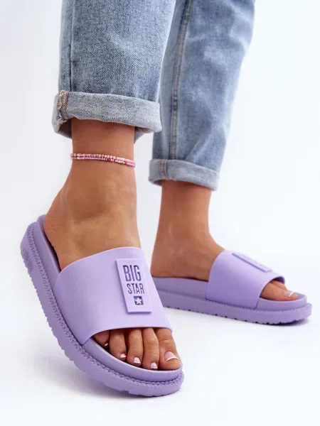Natikači Big Star Shoes vijolična