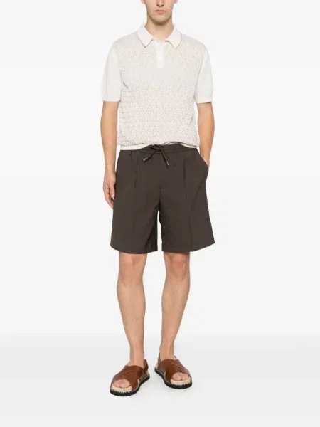 Tricou polo Panicale cu imprimeu geometric