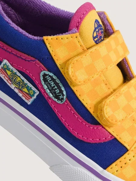 Vans ниски кецове за деца жълто