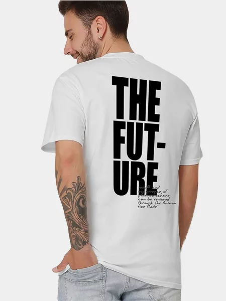 Футболка CPCPrint бавовна/еластан білий