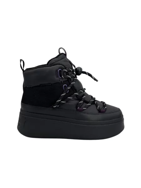 Sneakersy Ash pikowane czarne