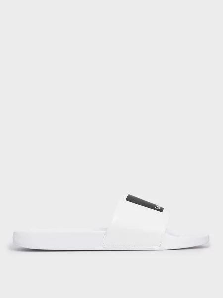 Шлепанцы Calvin Klein белые
