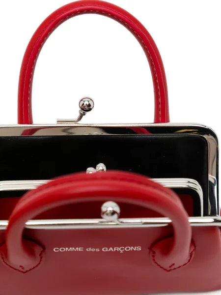 Portofel Comme Des Garçons Wallet cu imagine roșu