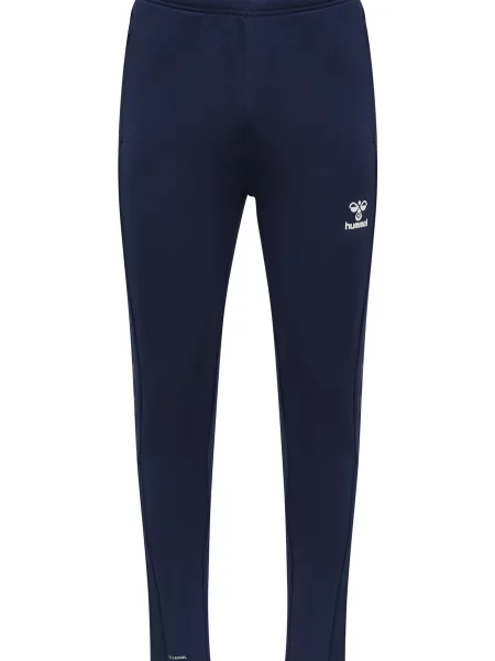 Hummel Sportske hlače Lead noćno plava bijela