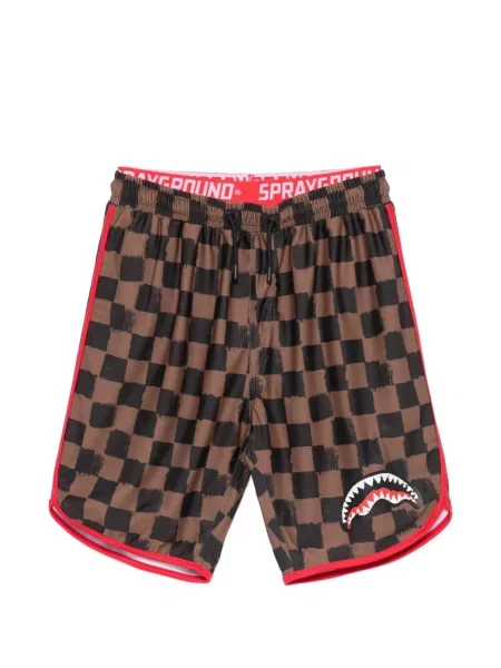Kąpielówki dziecięce Sprayground brązowe