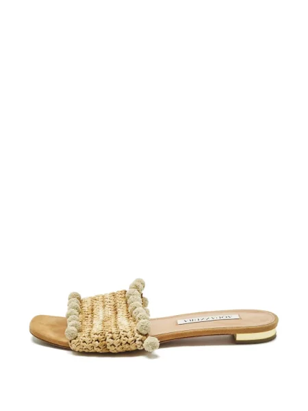 Sandale Aquazzura cu pompoane