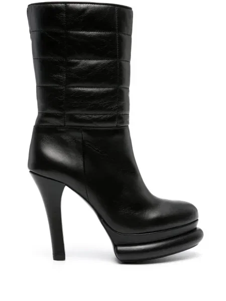 Botine Paloma Barcelo cu platformă negru
