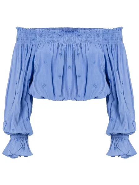 Influencer Halenka chladná modrá