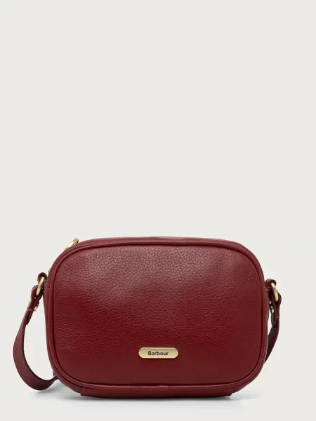 Barbour geantă crossbody pentru femei din piele