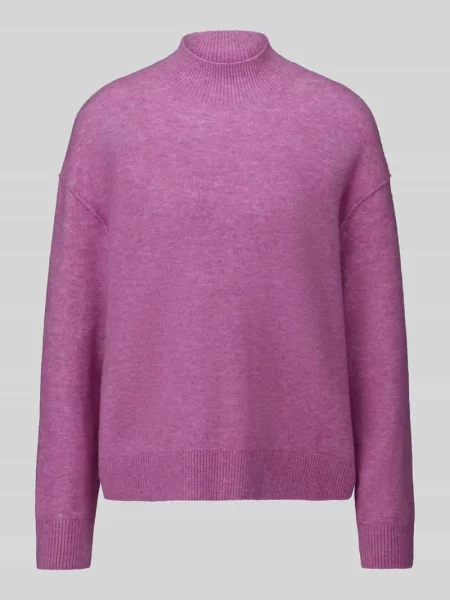Sweter półgolf o kroju regular fit z mieszanki żywej wełny Marc O'polo Denim