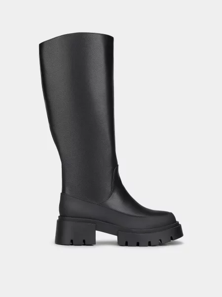 Шкіряні Чоботи CHER INTERTOP чорний