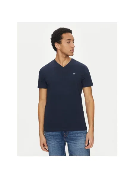 Gap Majica Mornarsko Regular Fit modra