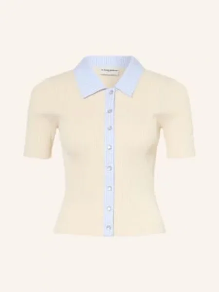 Claudie Pierlot Kardigan Z Mieszanki Materiałów weiss